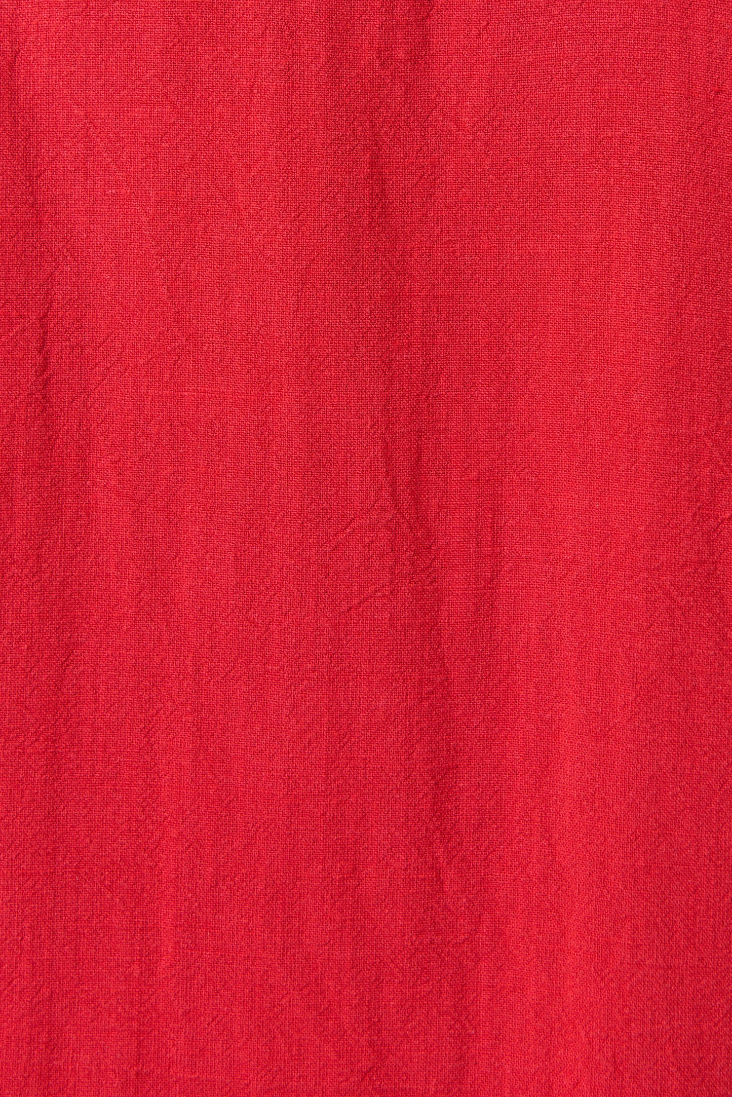 Kit Linen Mix 2 Pocket Short Sleeve Shirt- Red
