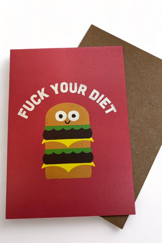 F**k Your Diet Card