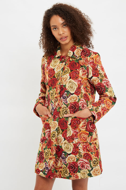 Louche Dryden Roses Tapestry Coat