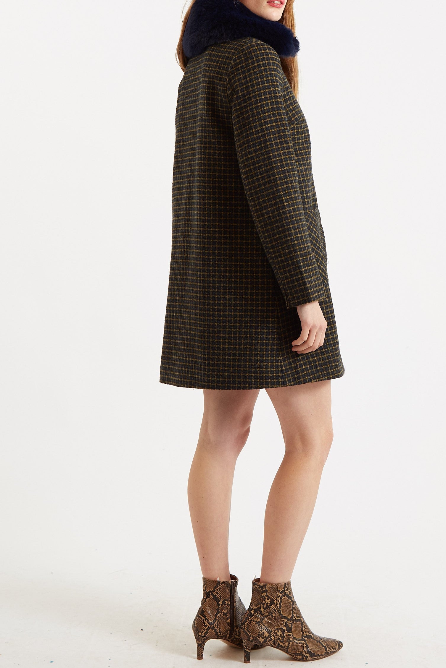Dryden Warwick Check Coat - Detail 2