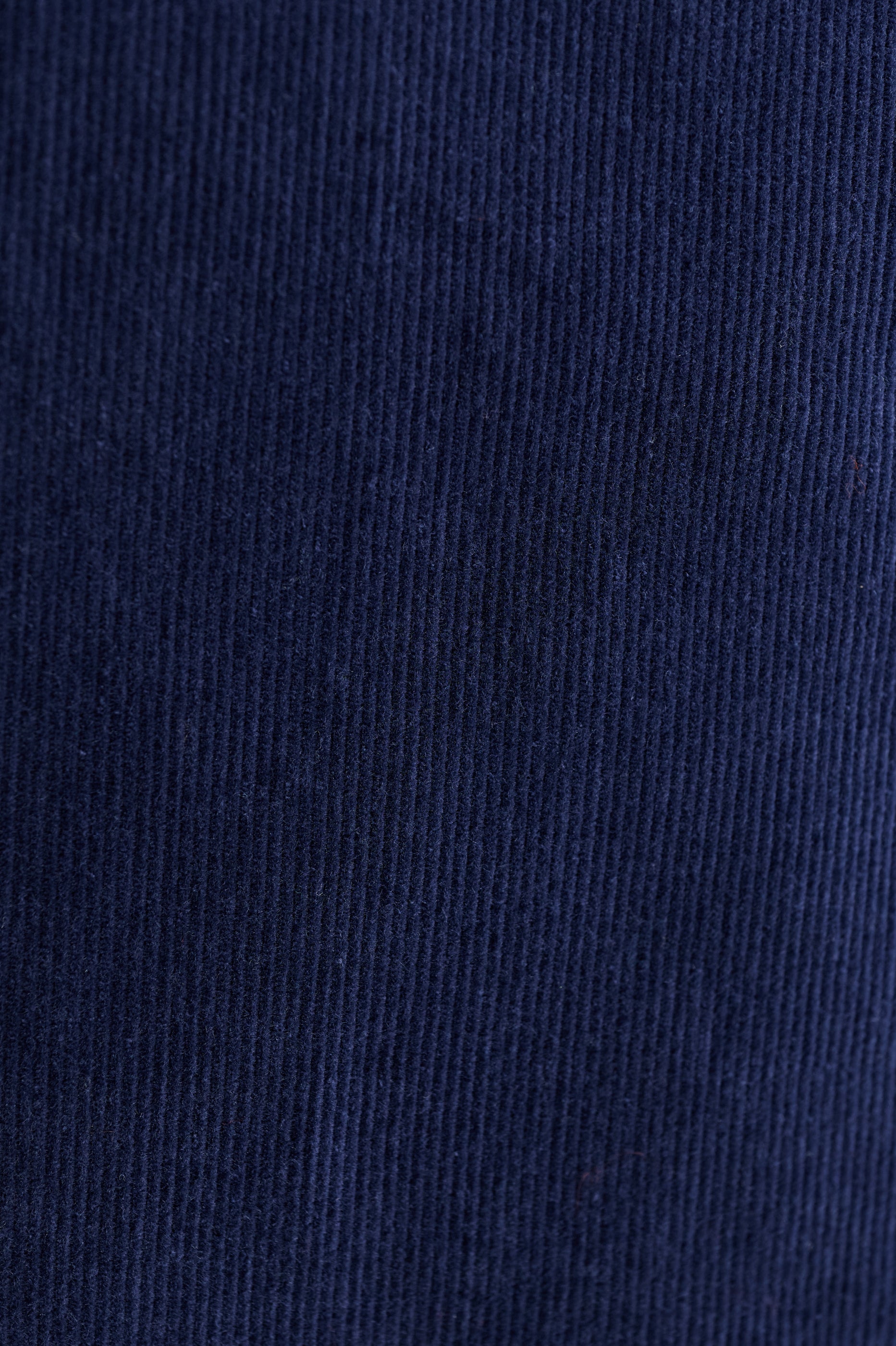 River Babycord Ric Rac Trim Wide Leg Trouser - Navy - Detail 3