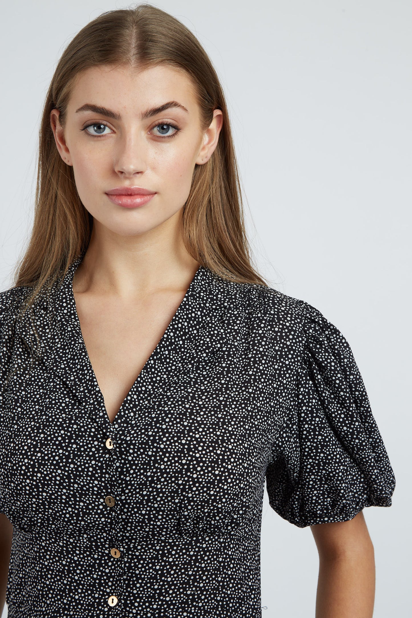 Echo Galaxy Dot Midi Dress