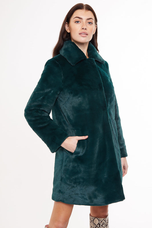 Louche Elen Faux Fur Coat