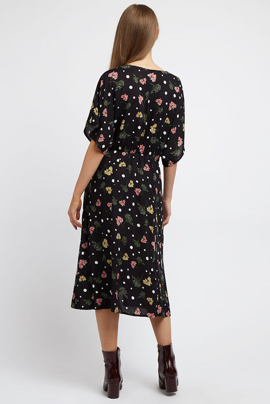 Louche Elody Elderflower Midi Dress