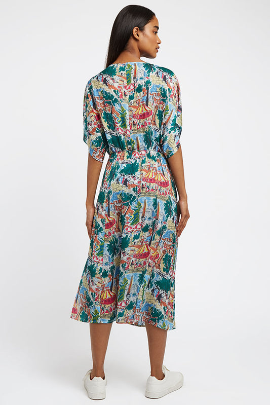 Elody Riviera Midi Dress
