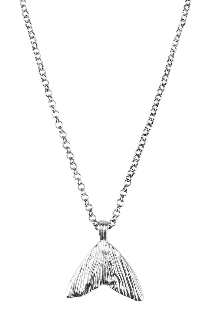 Eve Mermaid Tail Silver Necklace
