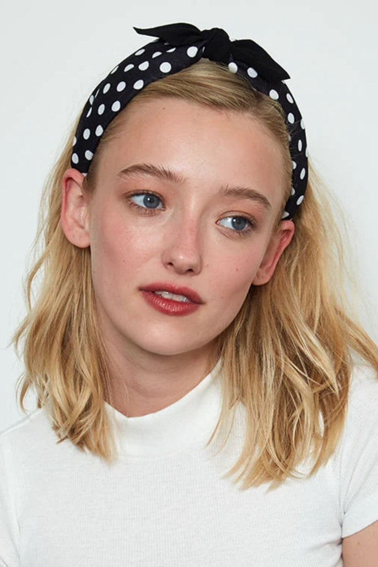 Louche Ezekiel Spotted Headband - Back