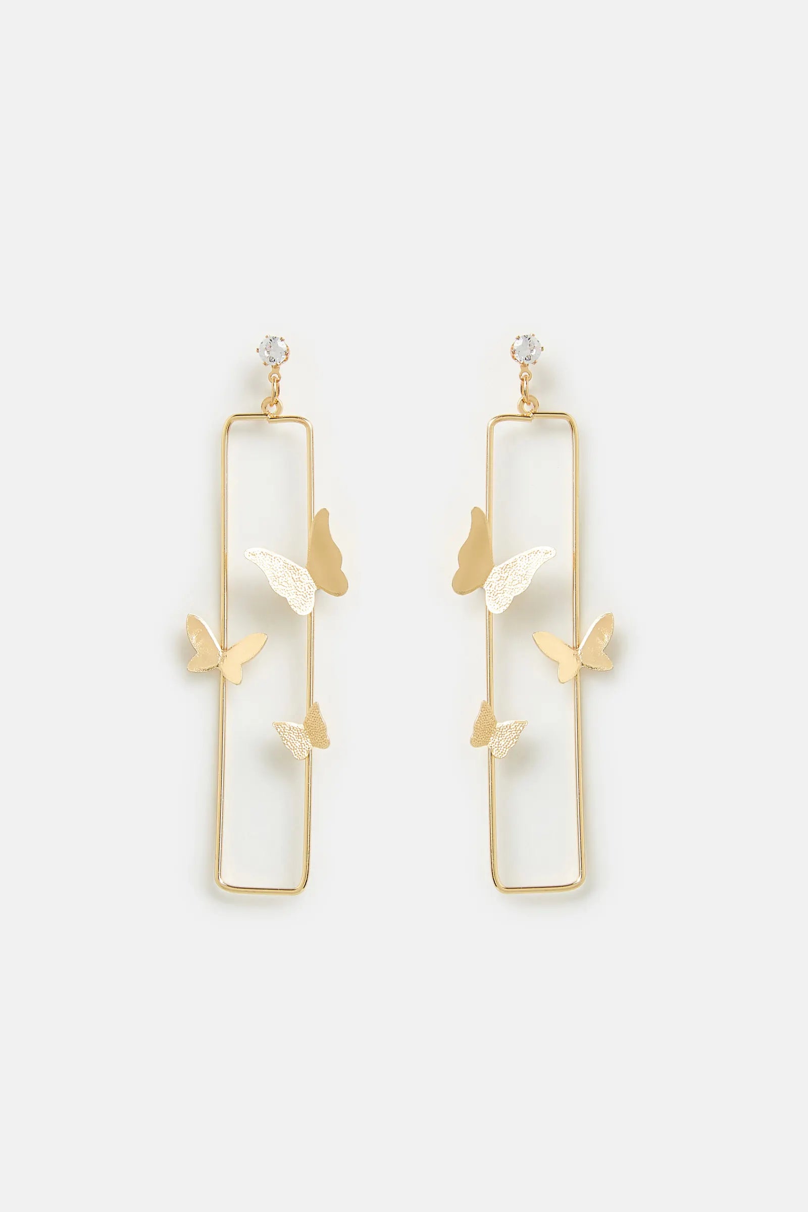 Louche Farafalle Butterfly Pendant Earrings