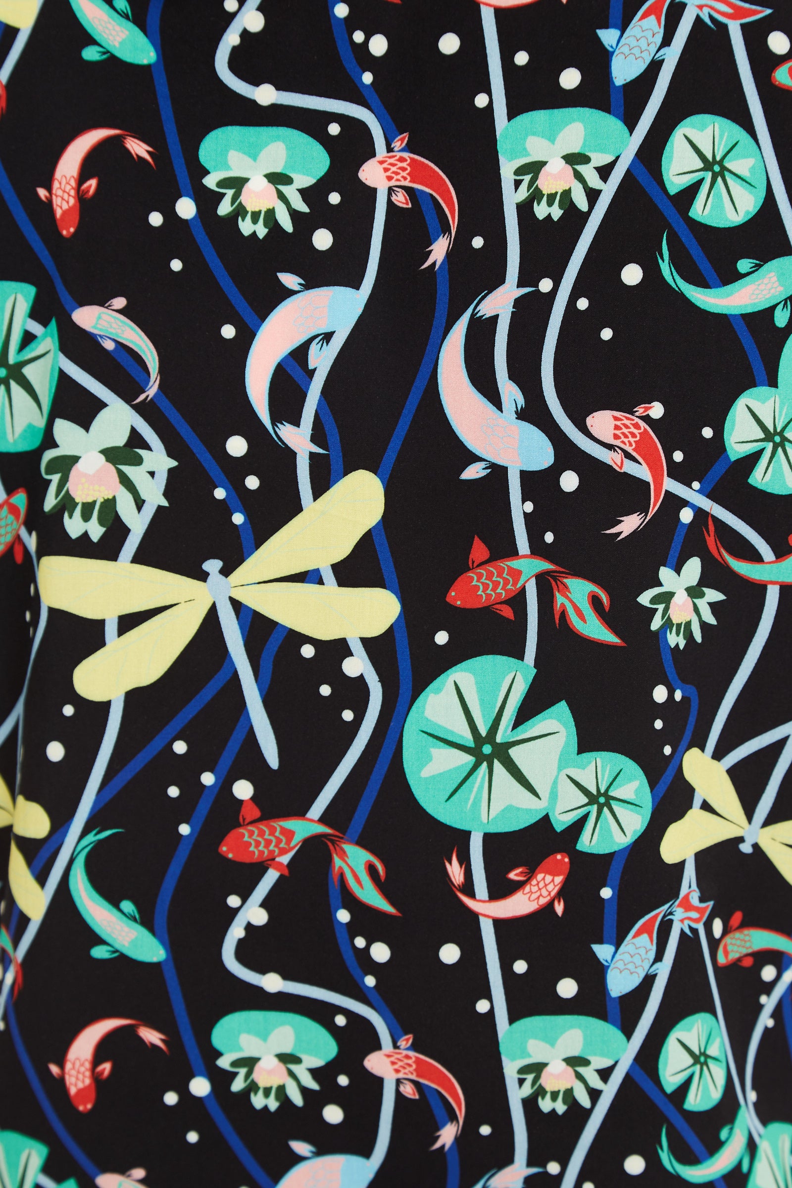 Louche Sikke Pond Print Strappy Jumpsuit - Styled