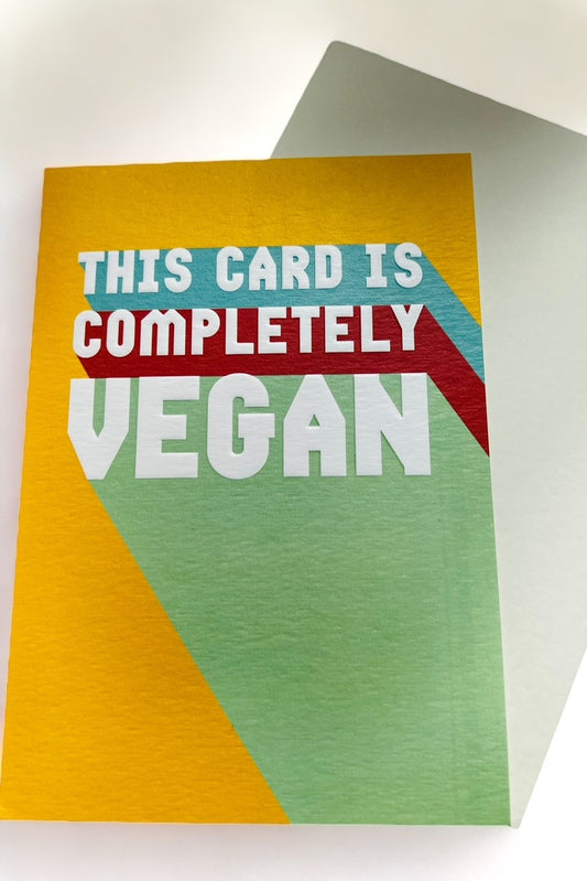 Completely Vegan Card