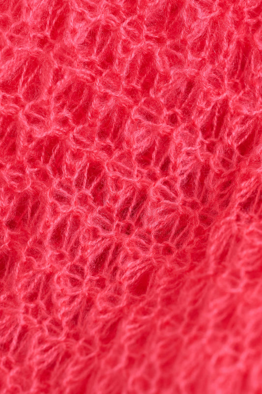 Haversham Pink Hand Knitted Snood