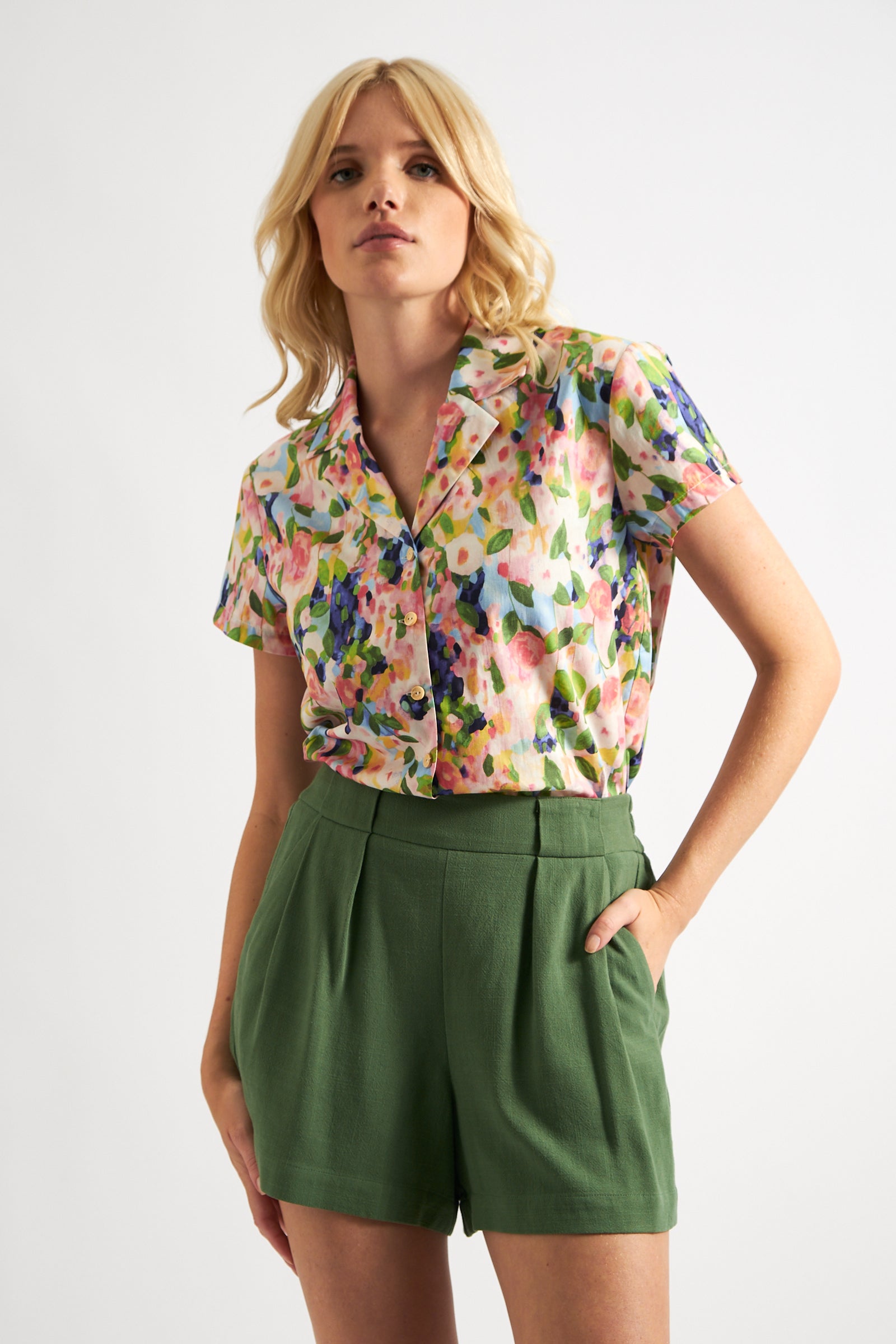 Marika Summer Dream Print Resort Shirt - Detail 3