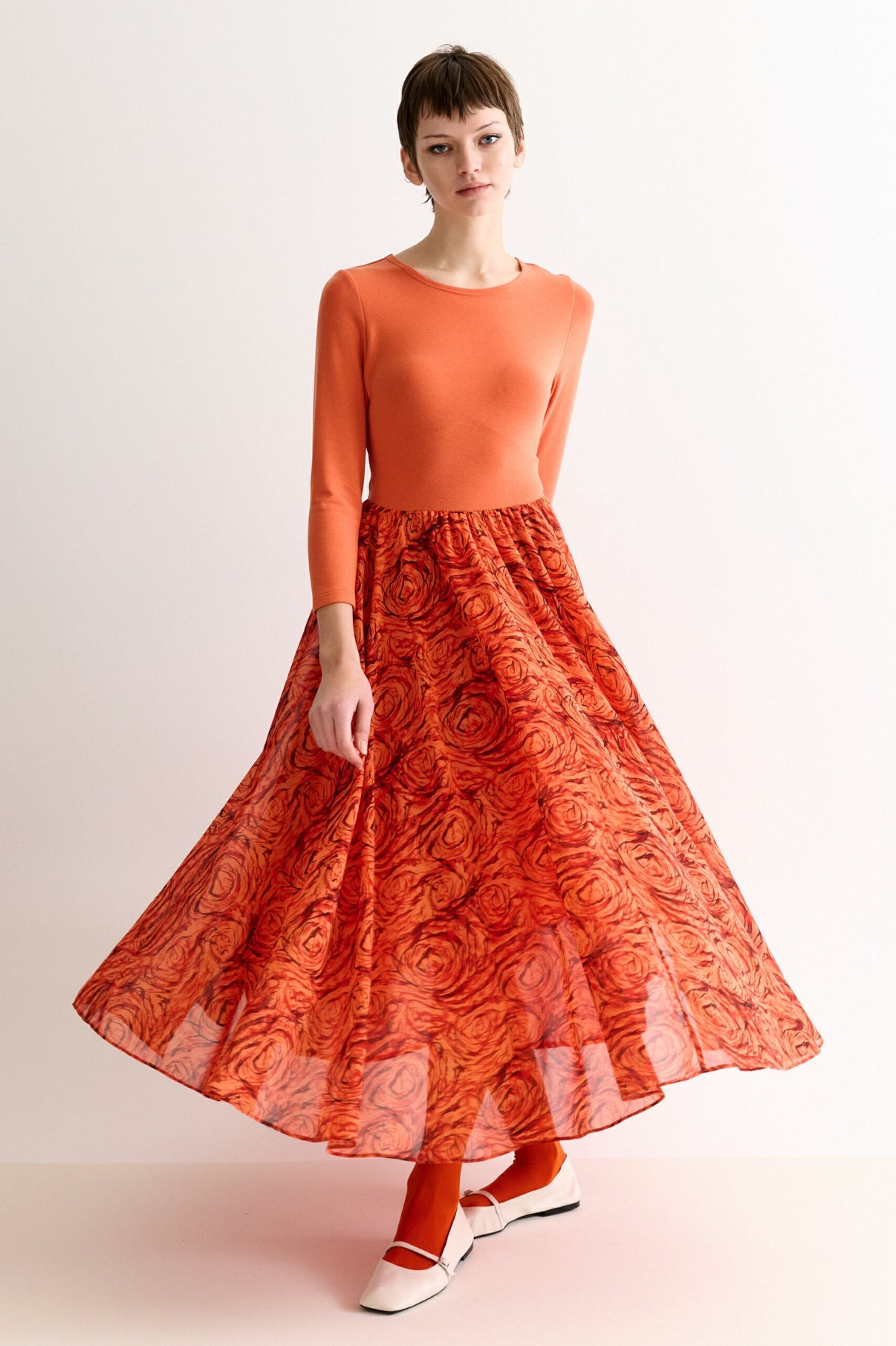 JOY Womenswear Sale UK 2026 - Up to 50% Off Dresses, Knitwear & Trousers 3 HUXLEY ROSECHILD APRICOT