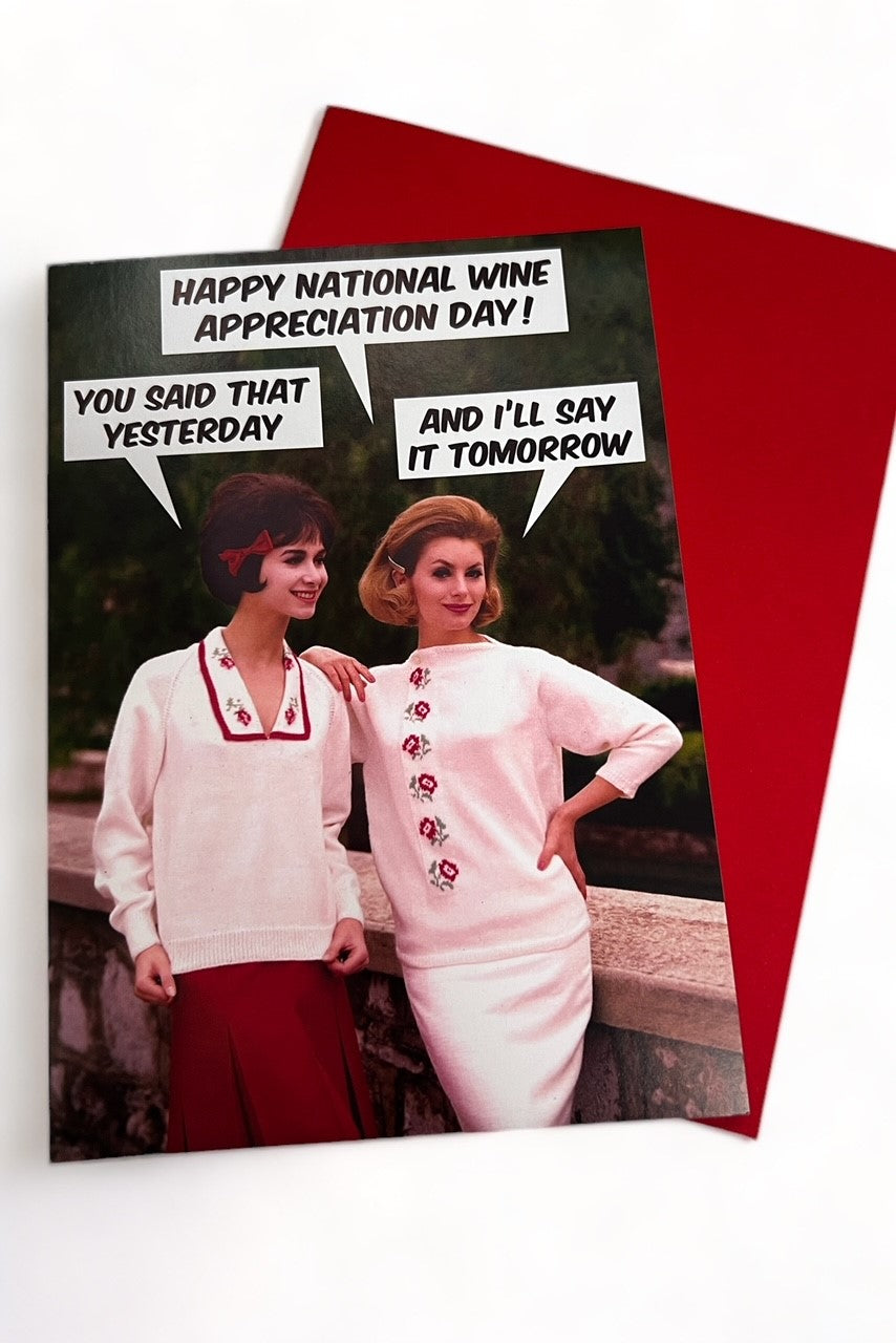 Happy Wine Appreciation Day Card