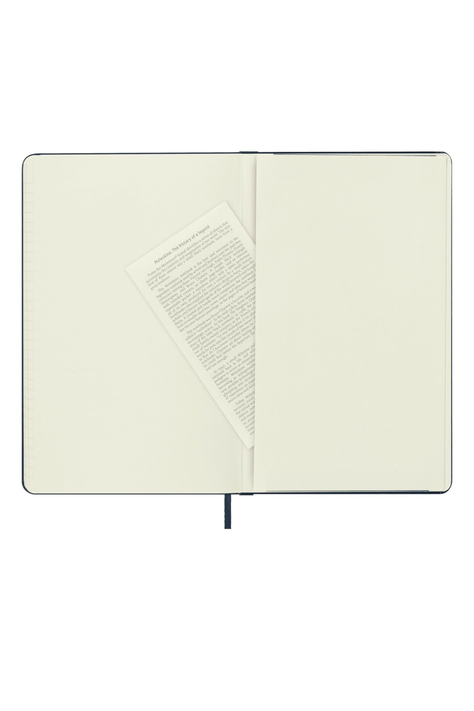 Moleskine Pocket Ruled Notebook Hard Cover - Navy - Detail 2