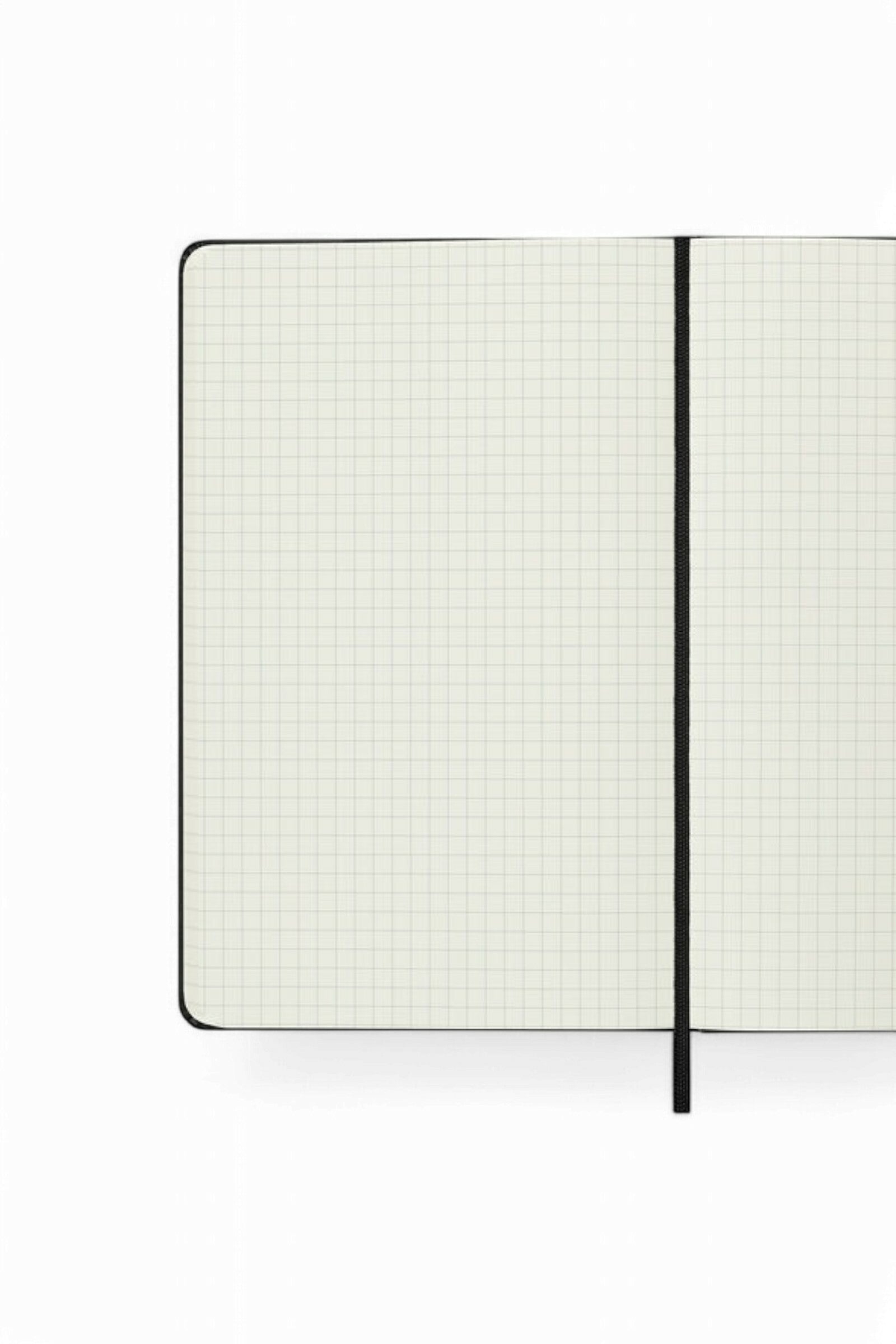 Moleskine Pocket Squared Notebook Soft Cover - Black