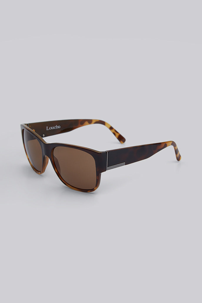 Yasfa Brown Large Frame Sunglasses