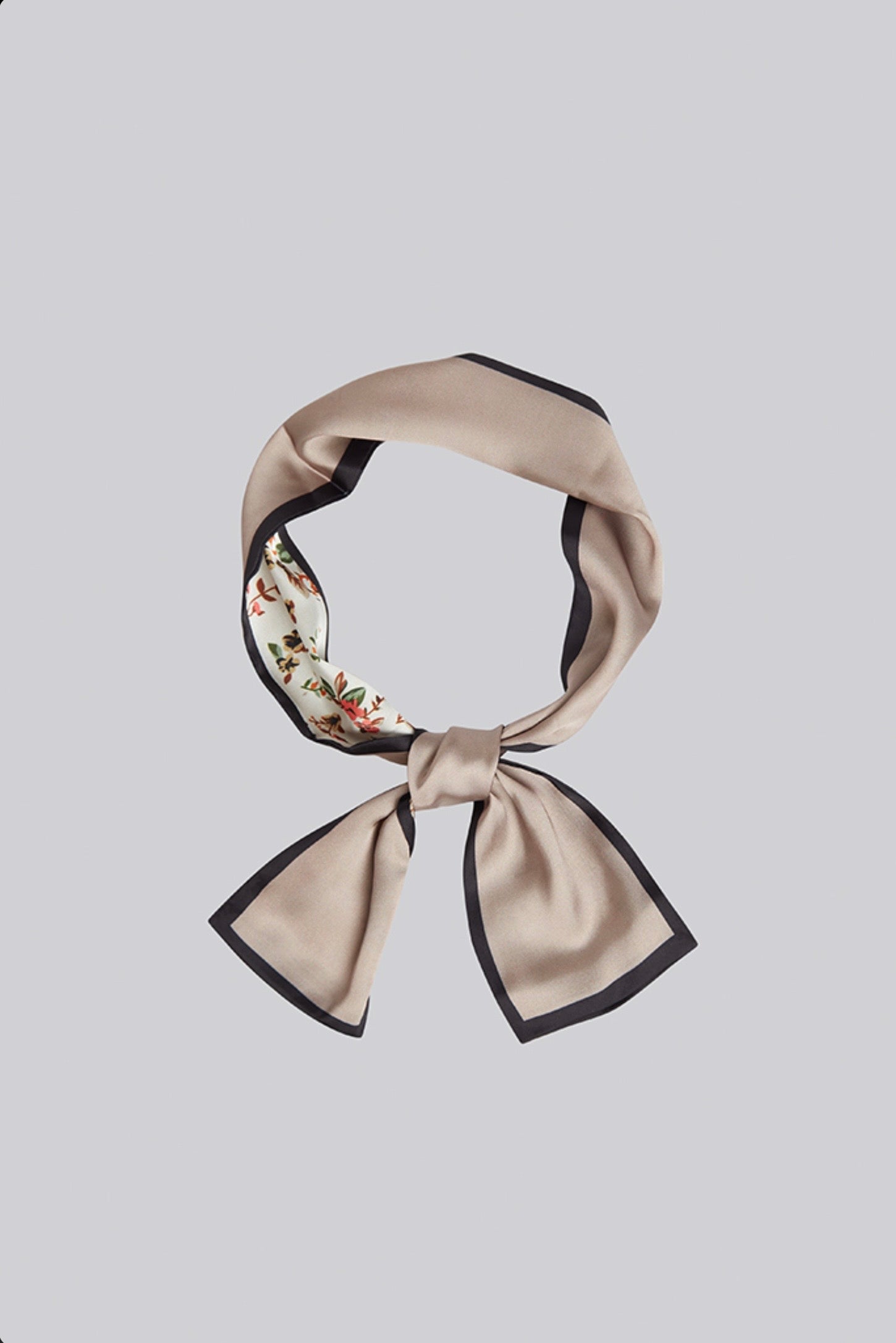 Virginia Floral Narrow Scarf - View 5