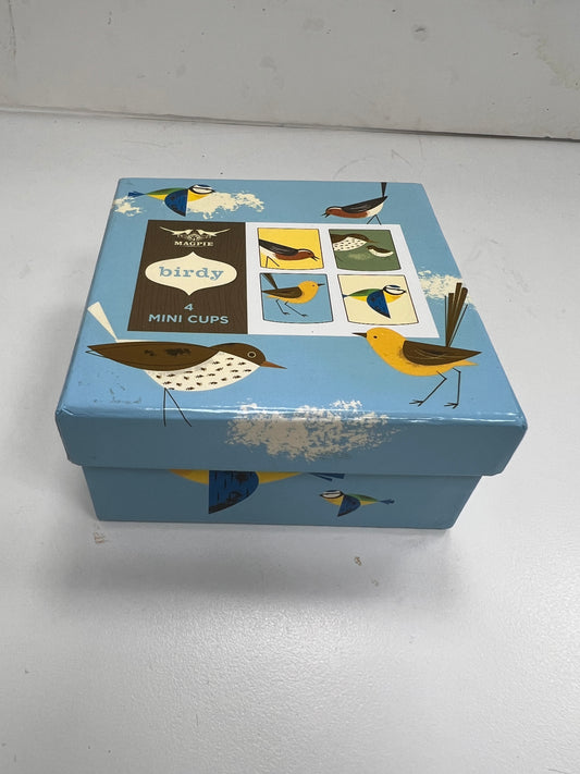 Set Of 4 Birdy Eggcups