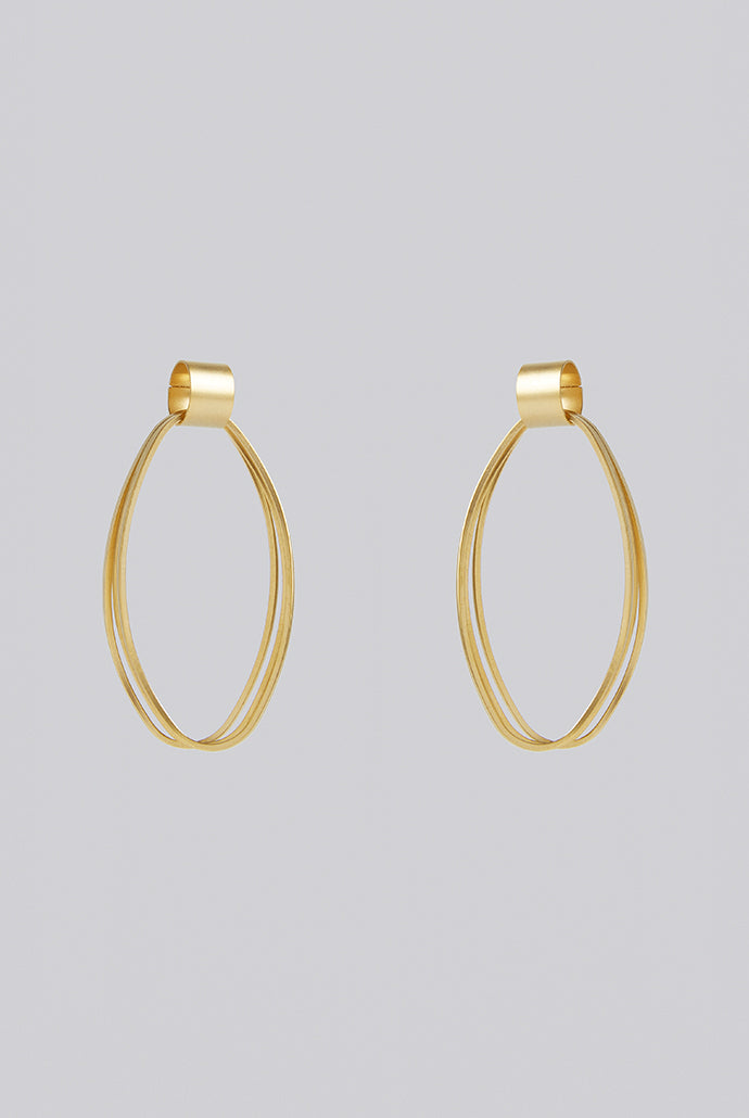 Louche Jakim Earrings Gold