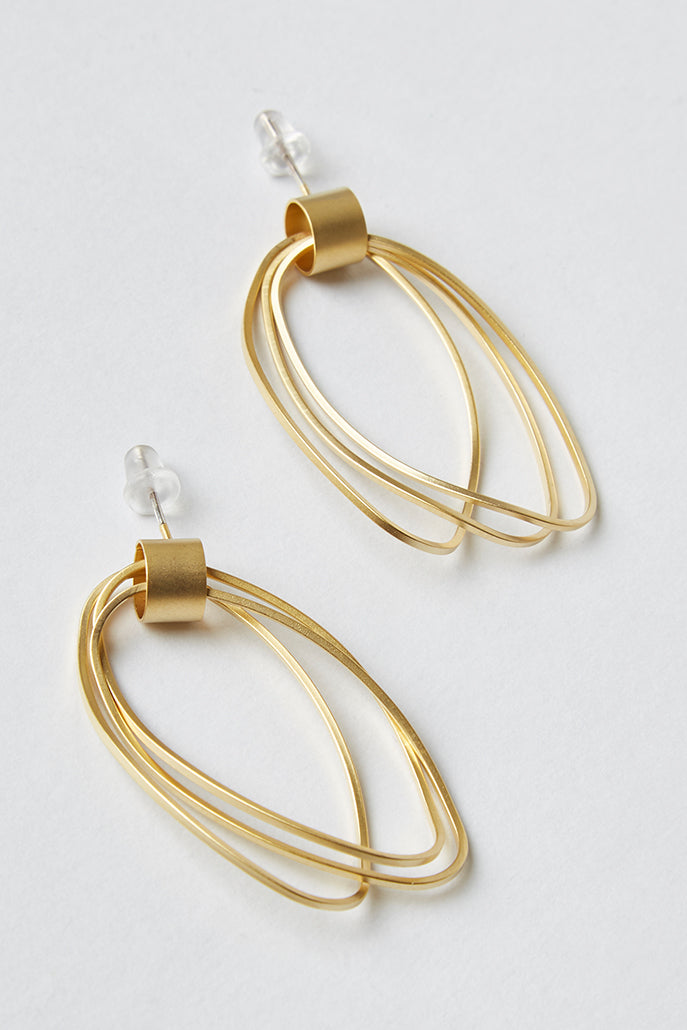 Louche Jakim Earrings Gold