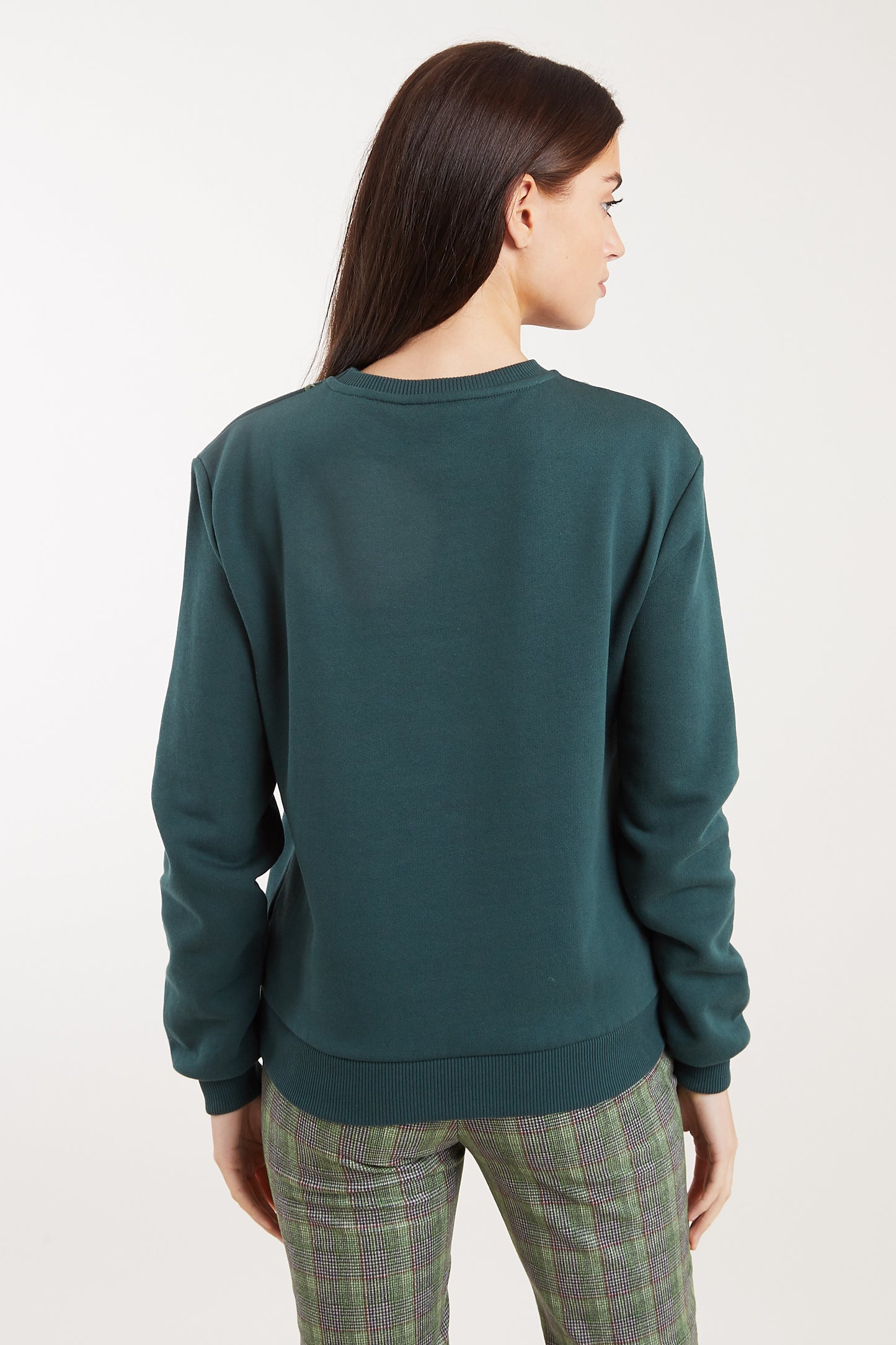 Jan Daisy Chain Sweater in Green