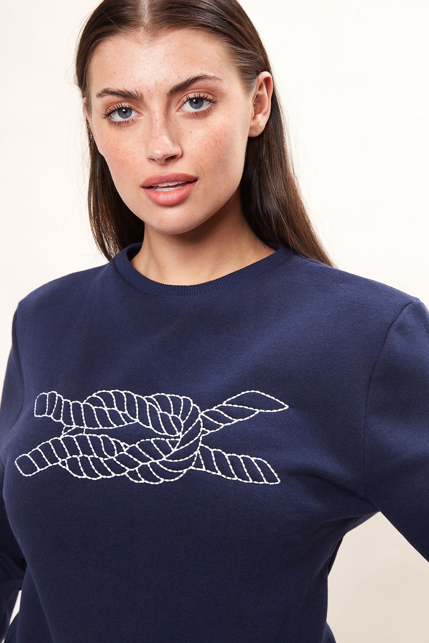 Jan Knot Embroidered Sweatshirt