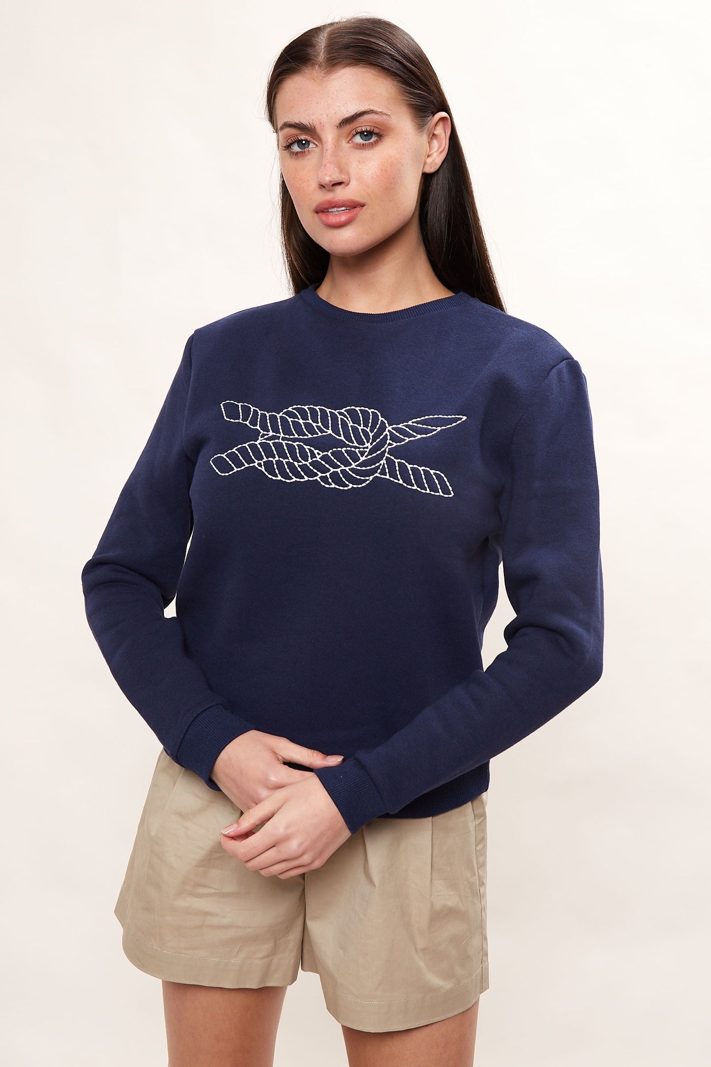 Jan Knot Embroidered Sweatshirt