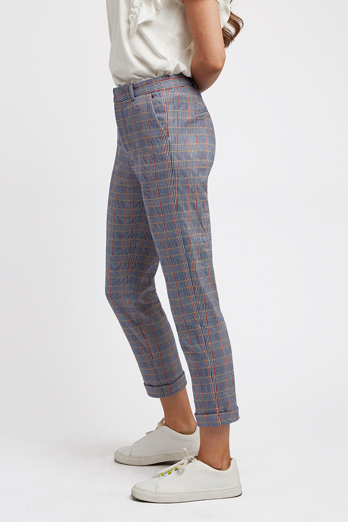 Jaylo Bonnie Print Trousers in Multi - Styled