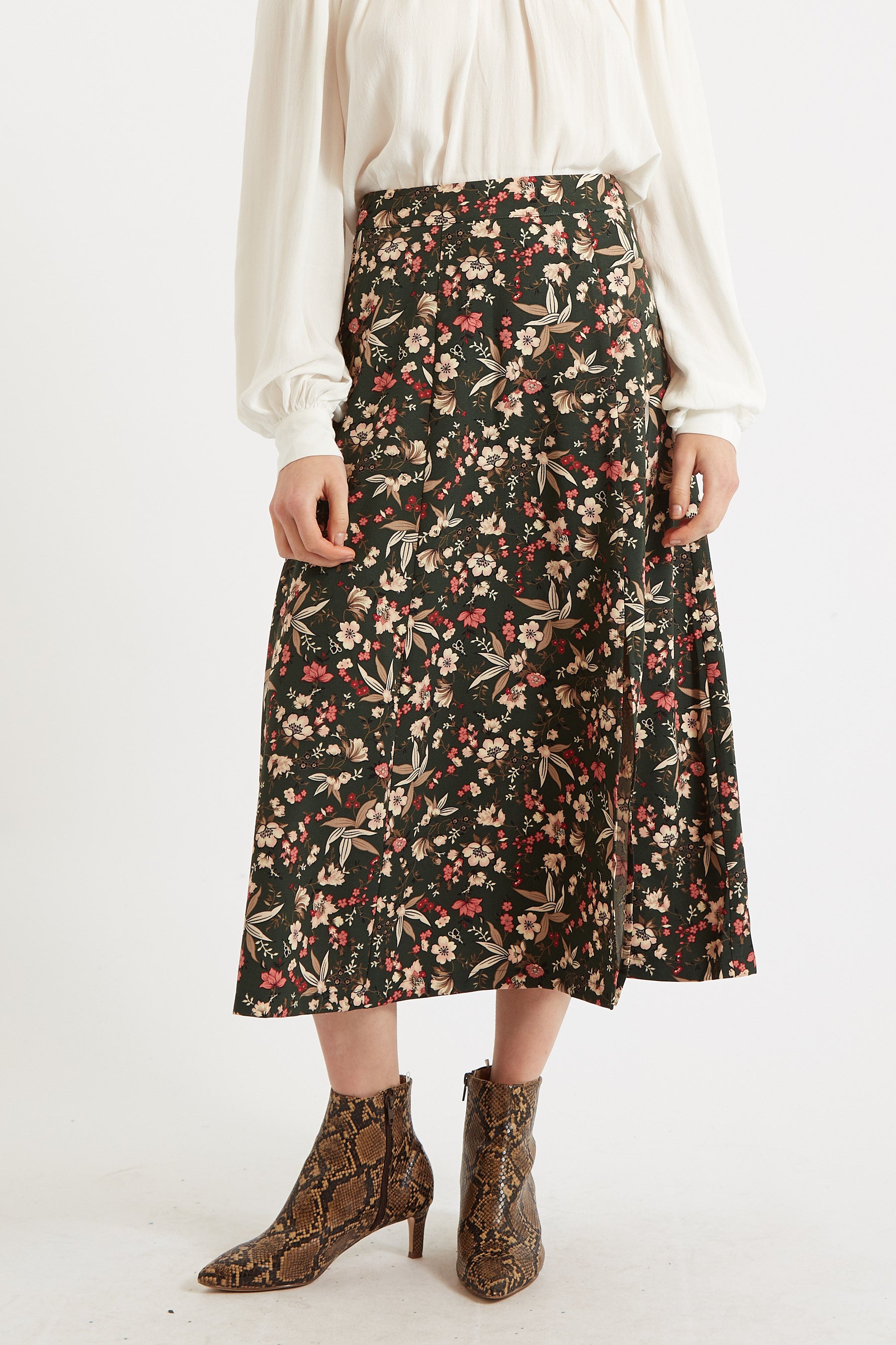 Kiyo Tapestry Print Midi Skirt - Detail 2