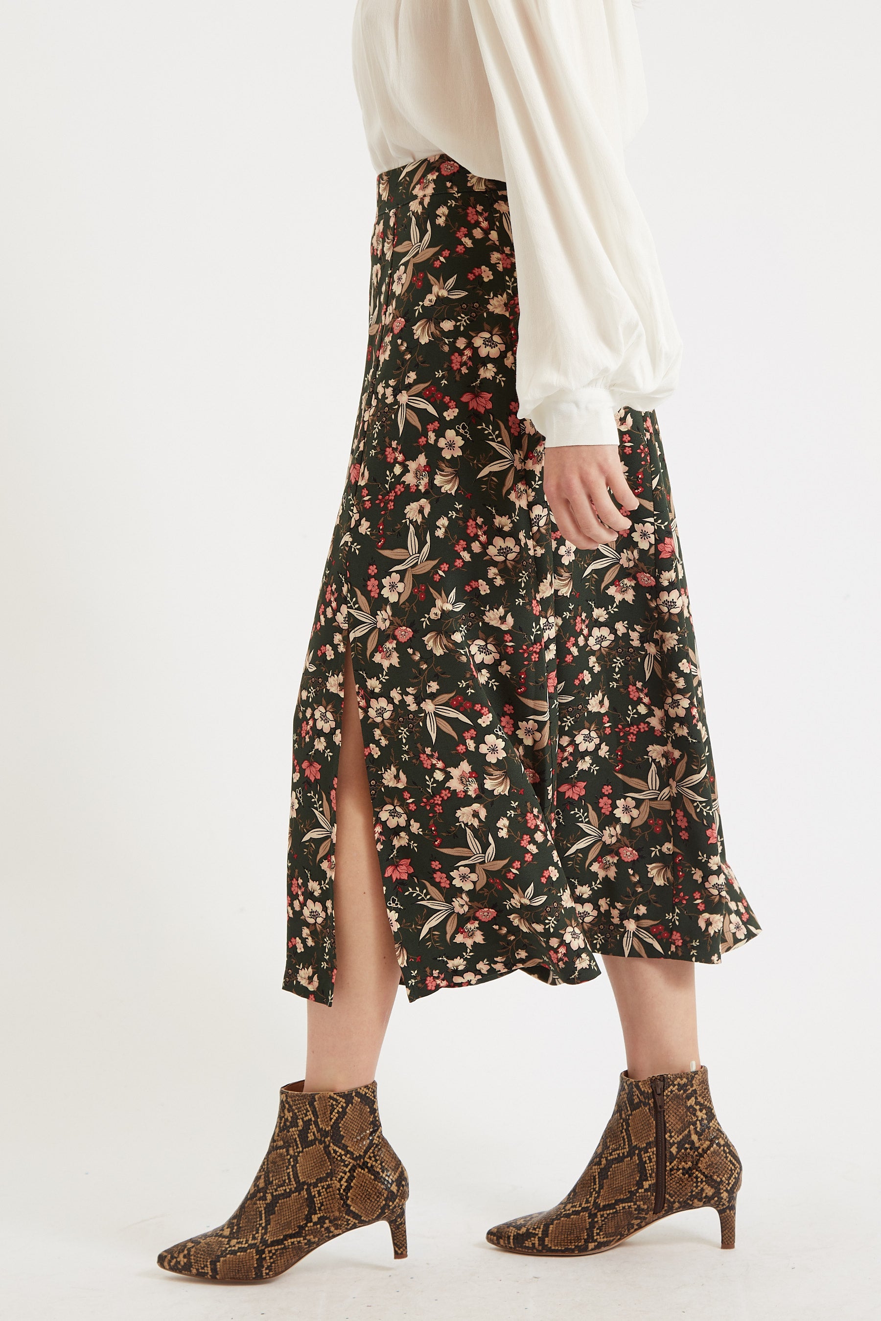 Kiyo Tapestry Print Midi Skirt - Detail 5