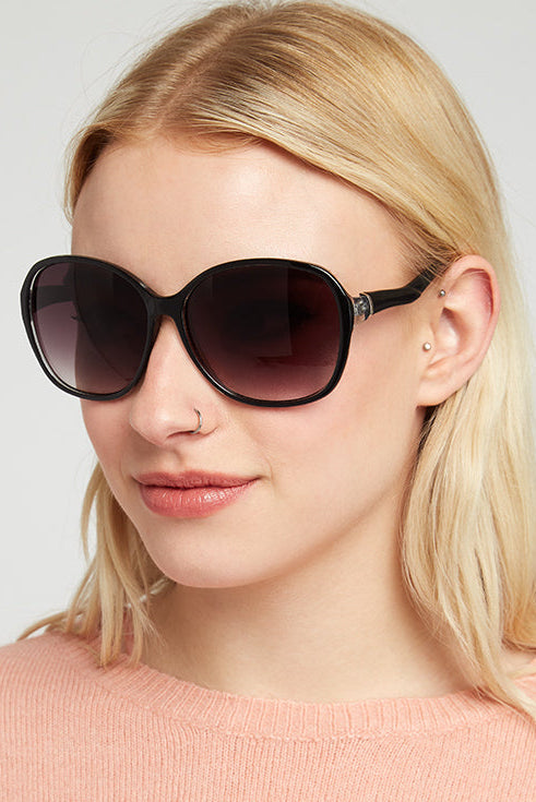 Kauri Black Sunglasses - Front