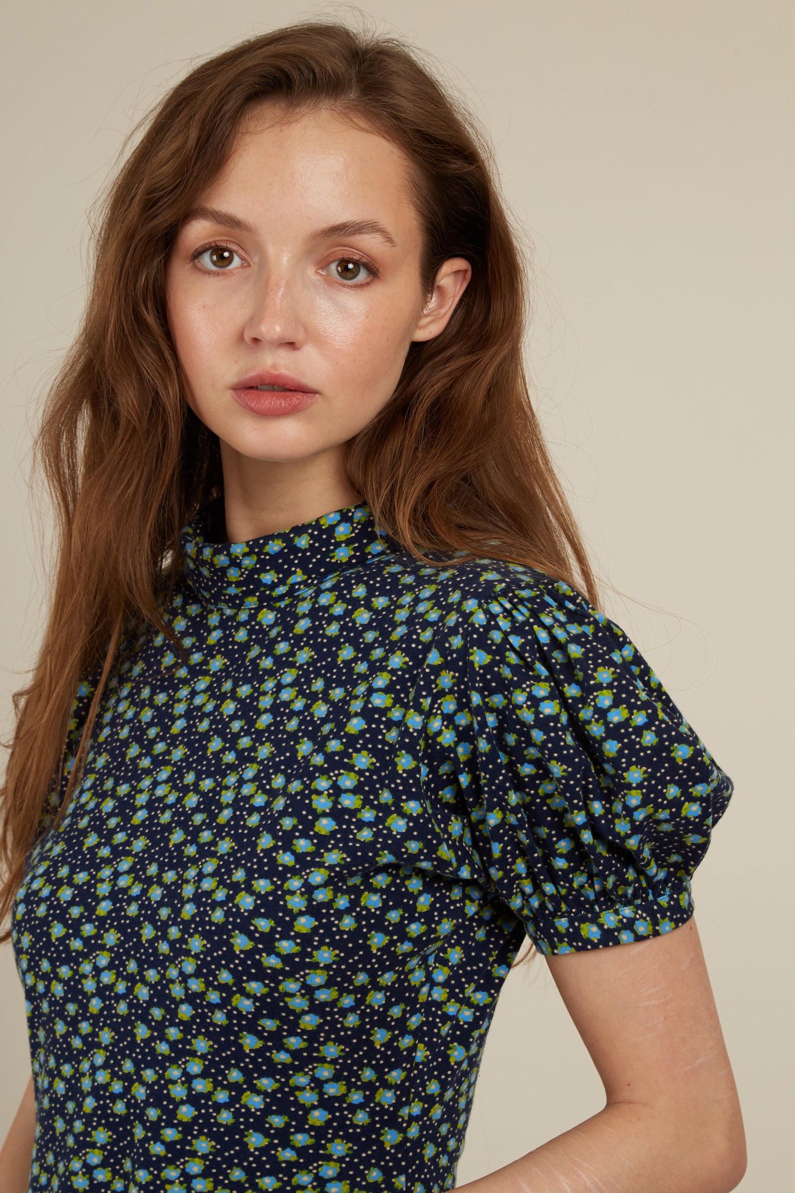 Louche Sustain Larch Helmsley Mini Dress Multi