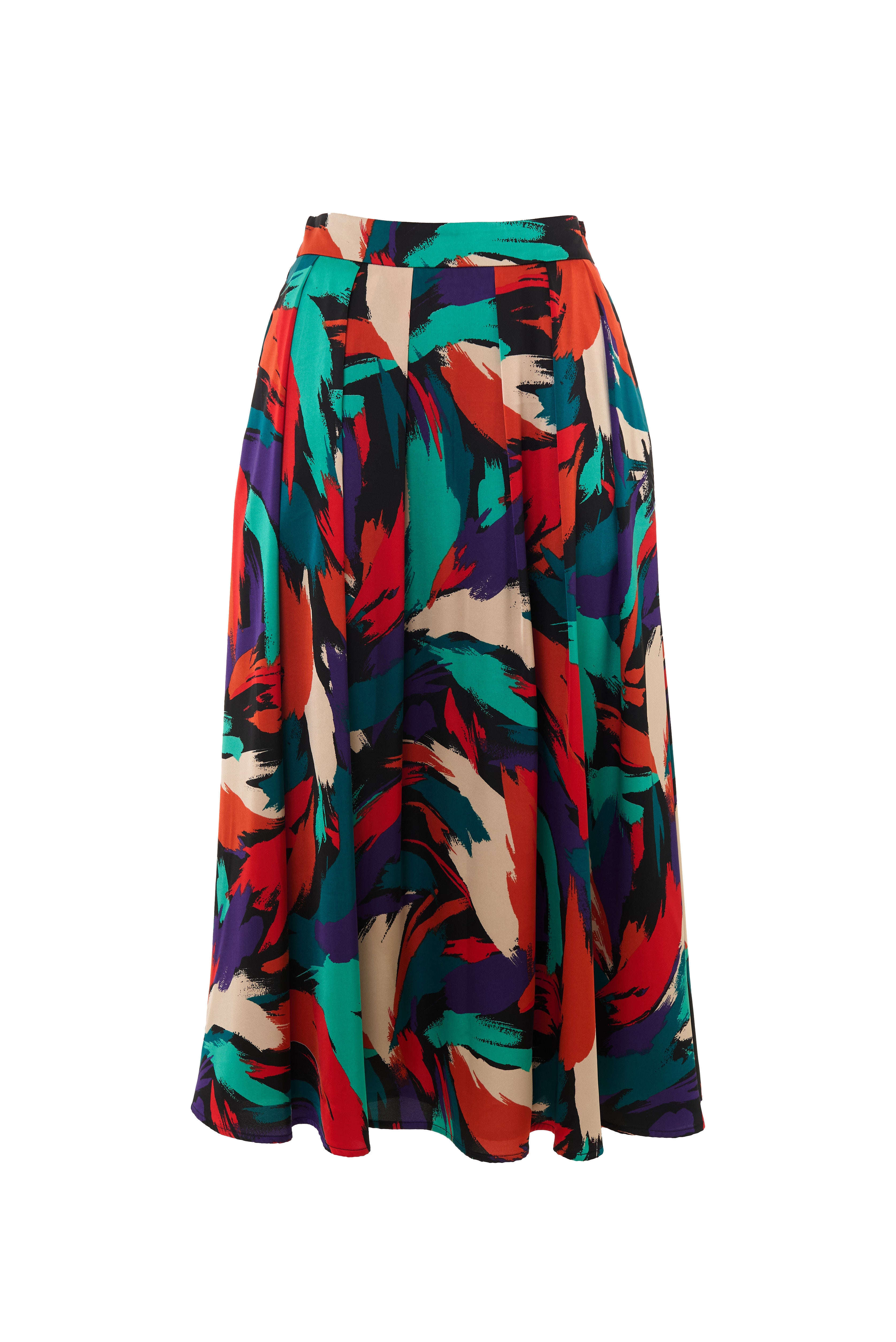 Lizea Hofmann Print Midi Skirt - Styled