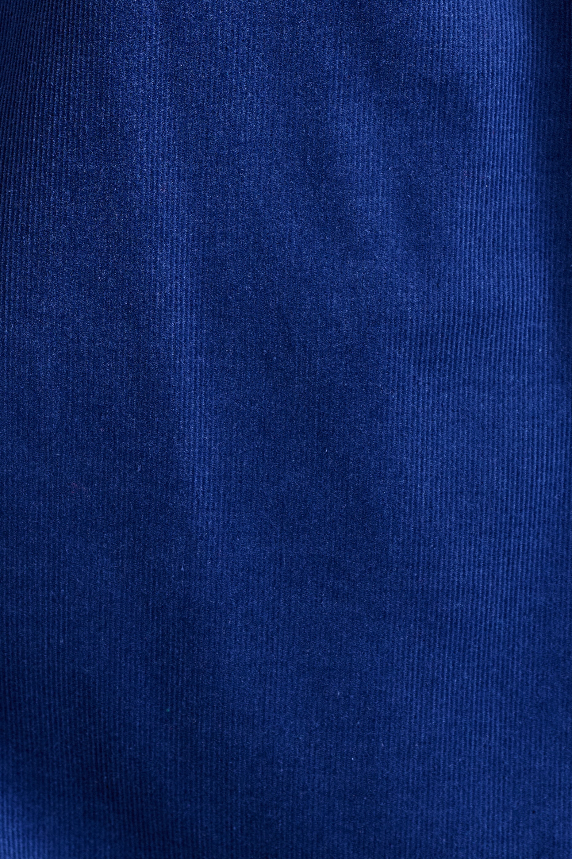 Montana Babycord Ric Rac Trim Tiered Midi Skirt - Navy - Detail 4