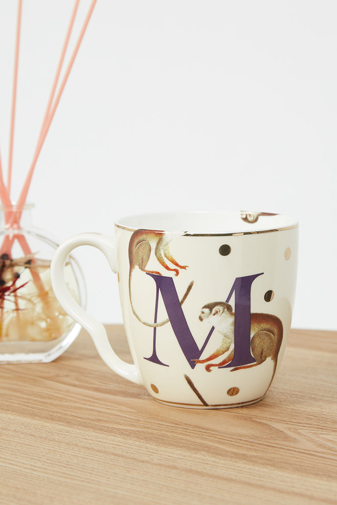 Ceramic Letter Mug