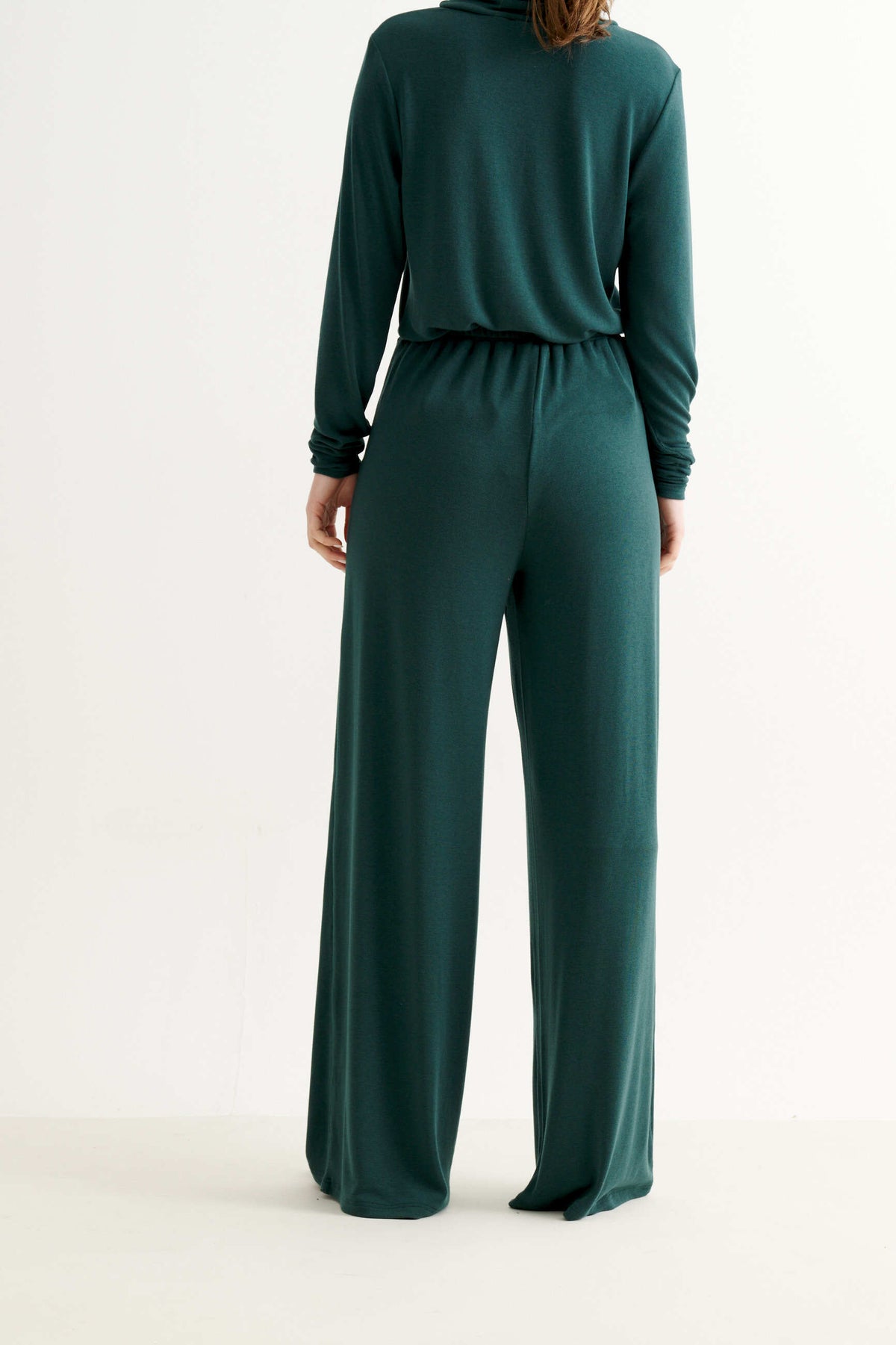 Miller Jersey Trouser - Forest Green
