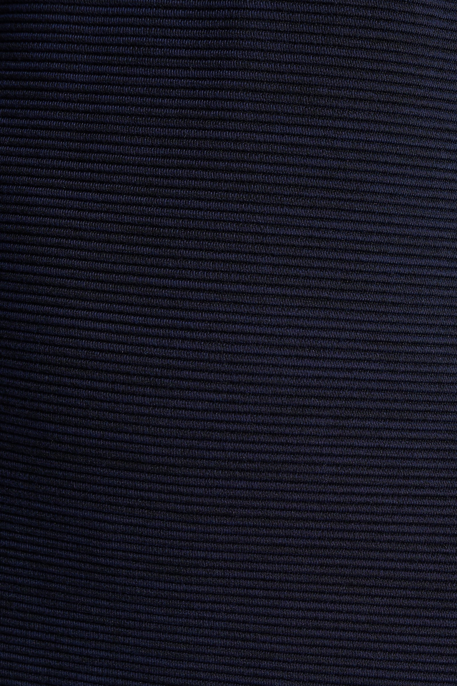 Nila Rib Bodycon Midi Dress - Navy - Styled