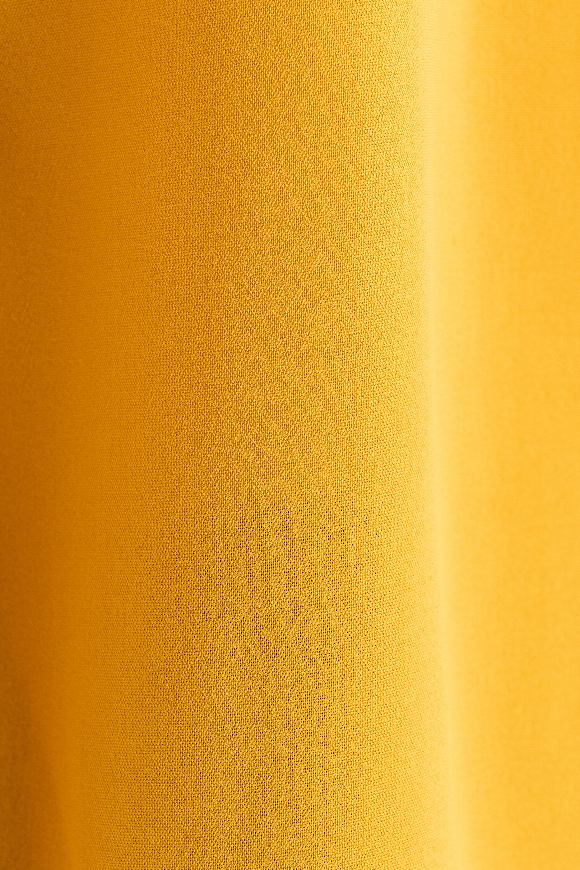 Octavia Crepe Petal Collar Blouse - Mustard