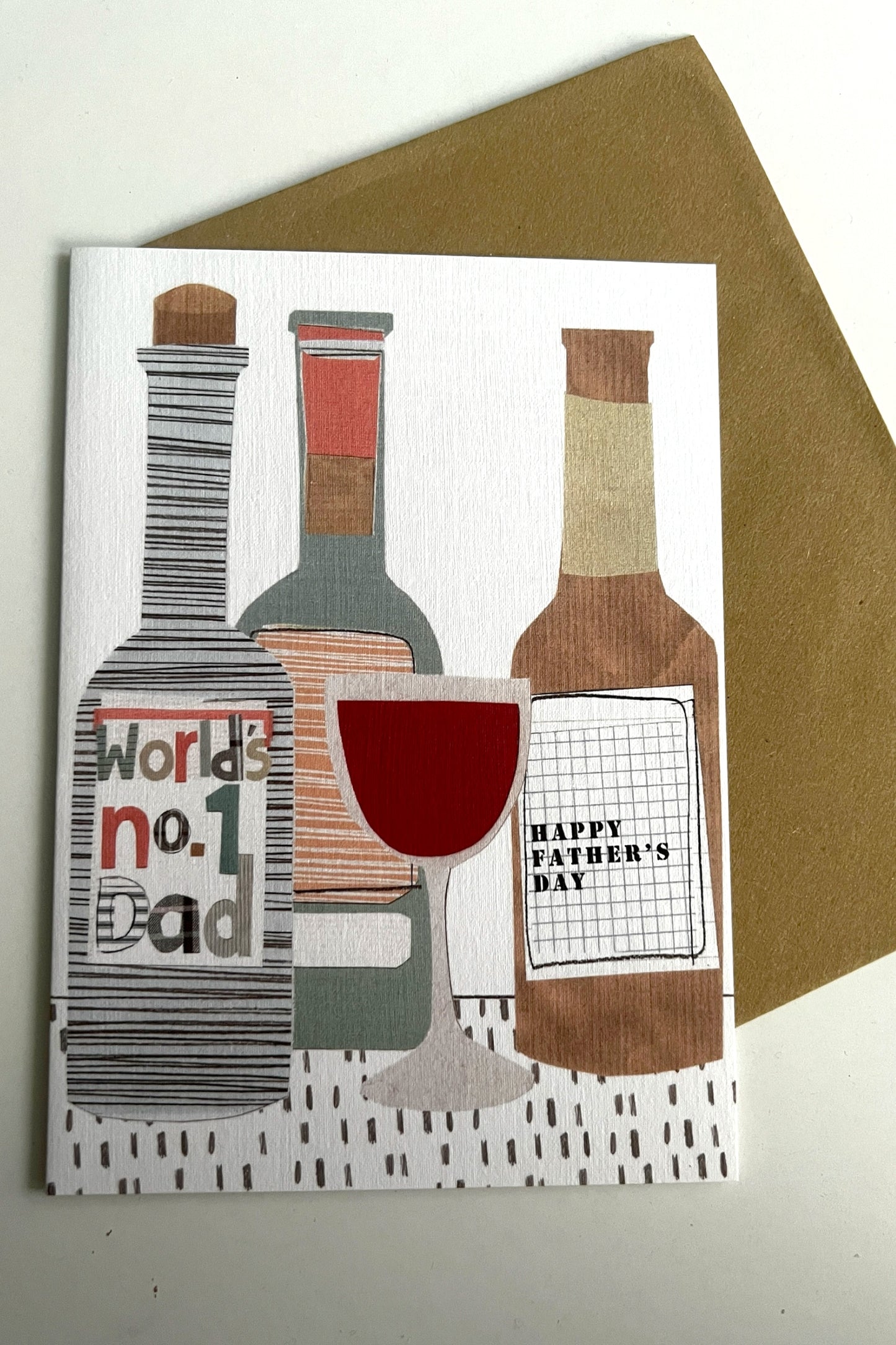 World No.1 Dad Card