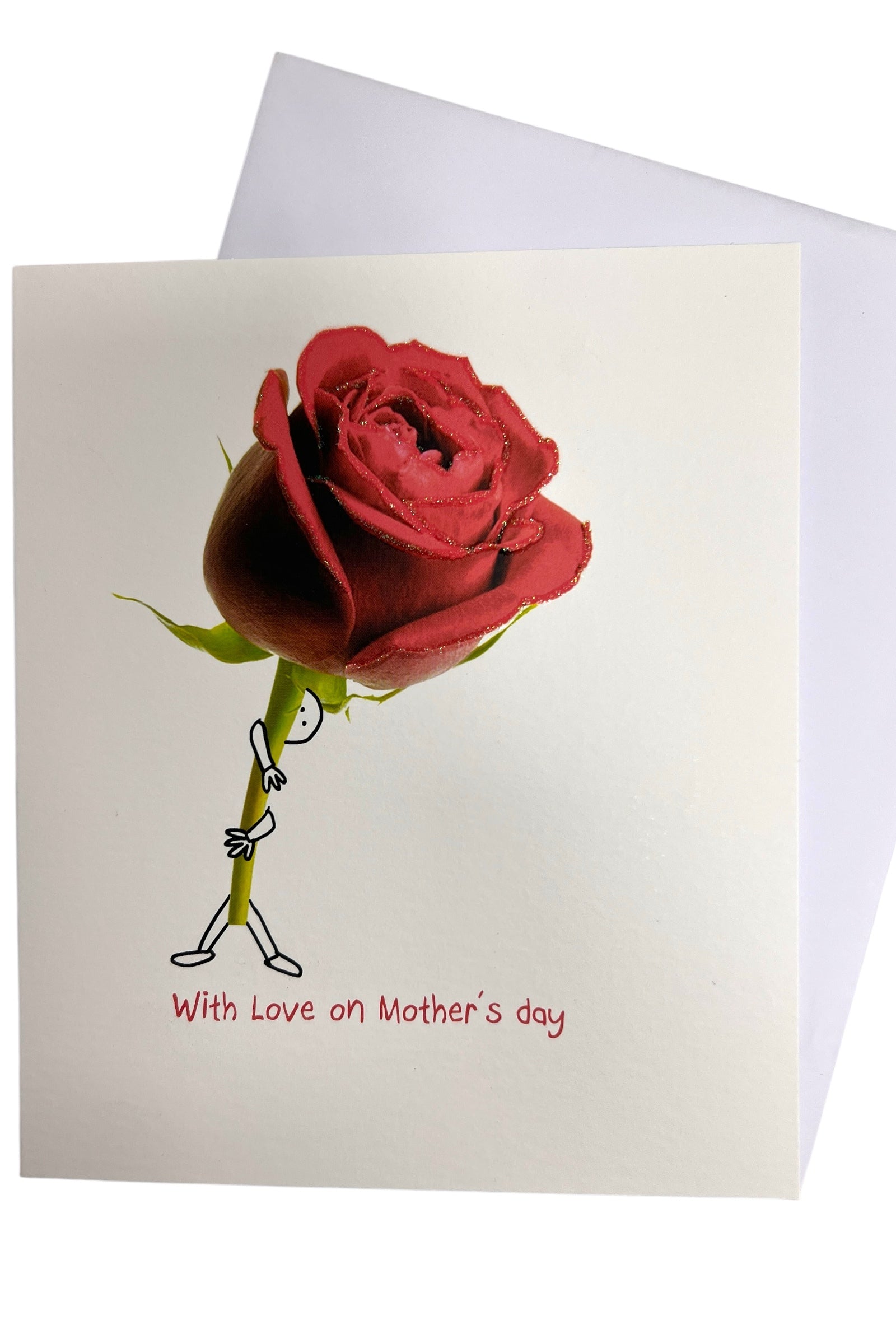 With Love Rose Mother’s Day Card