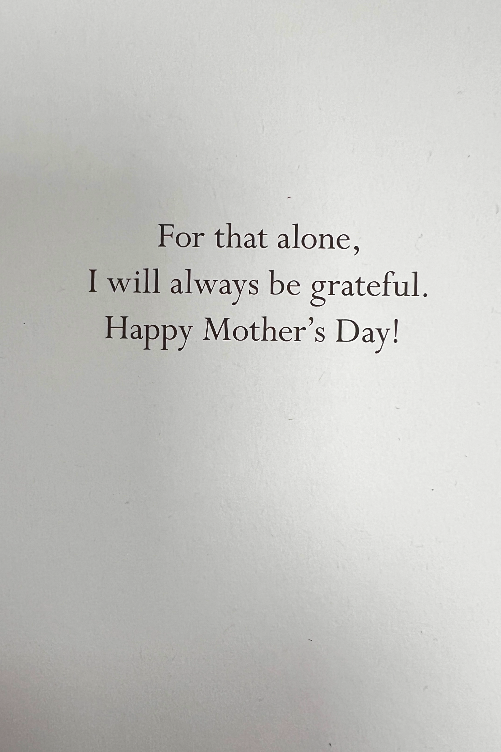 You Introduced Me To Chocolate Mother's Day Card