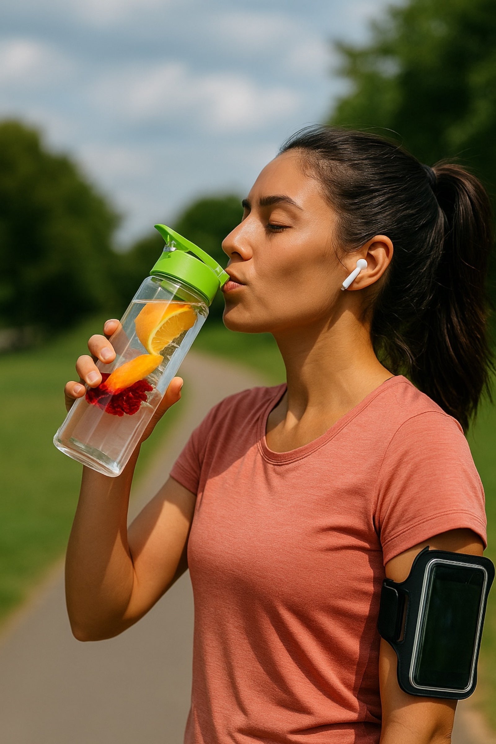 Infruition Water Bottle- Lime Green
