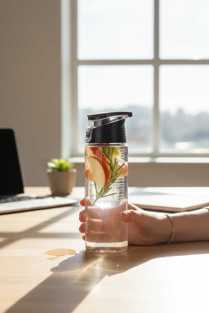 Infruition Water Bottle- Black