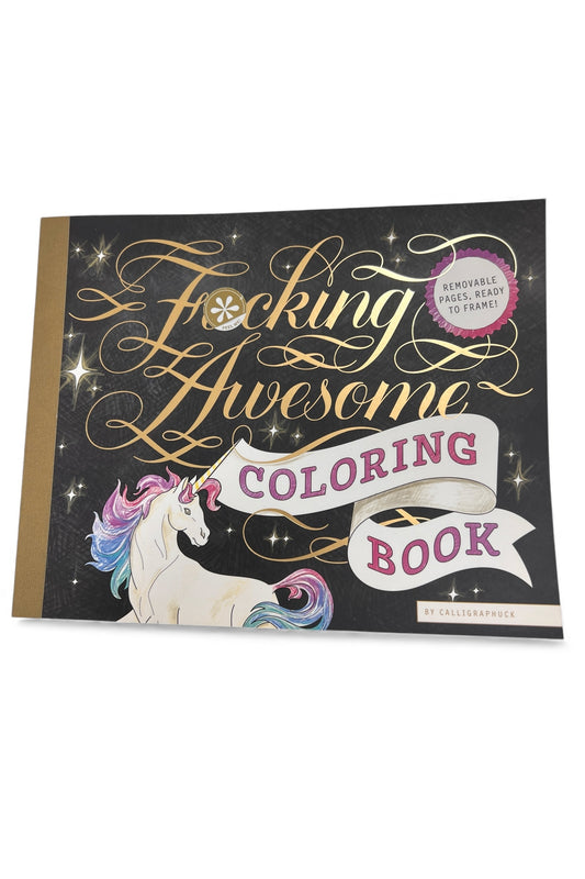 F**king Awesome Colouring Book