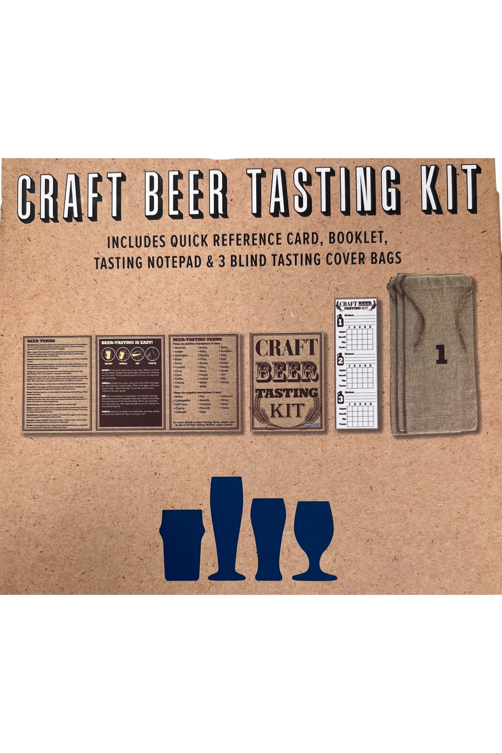 Craft Beer Tasting Kit - Styled