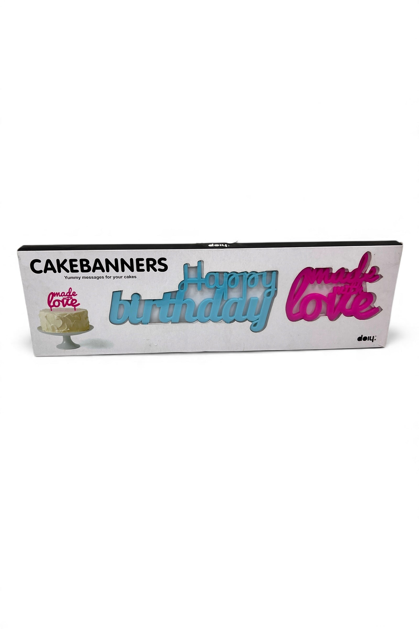 Set Of 2 Birthday Cake Toppers - Styled