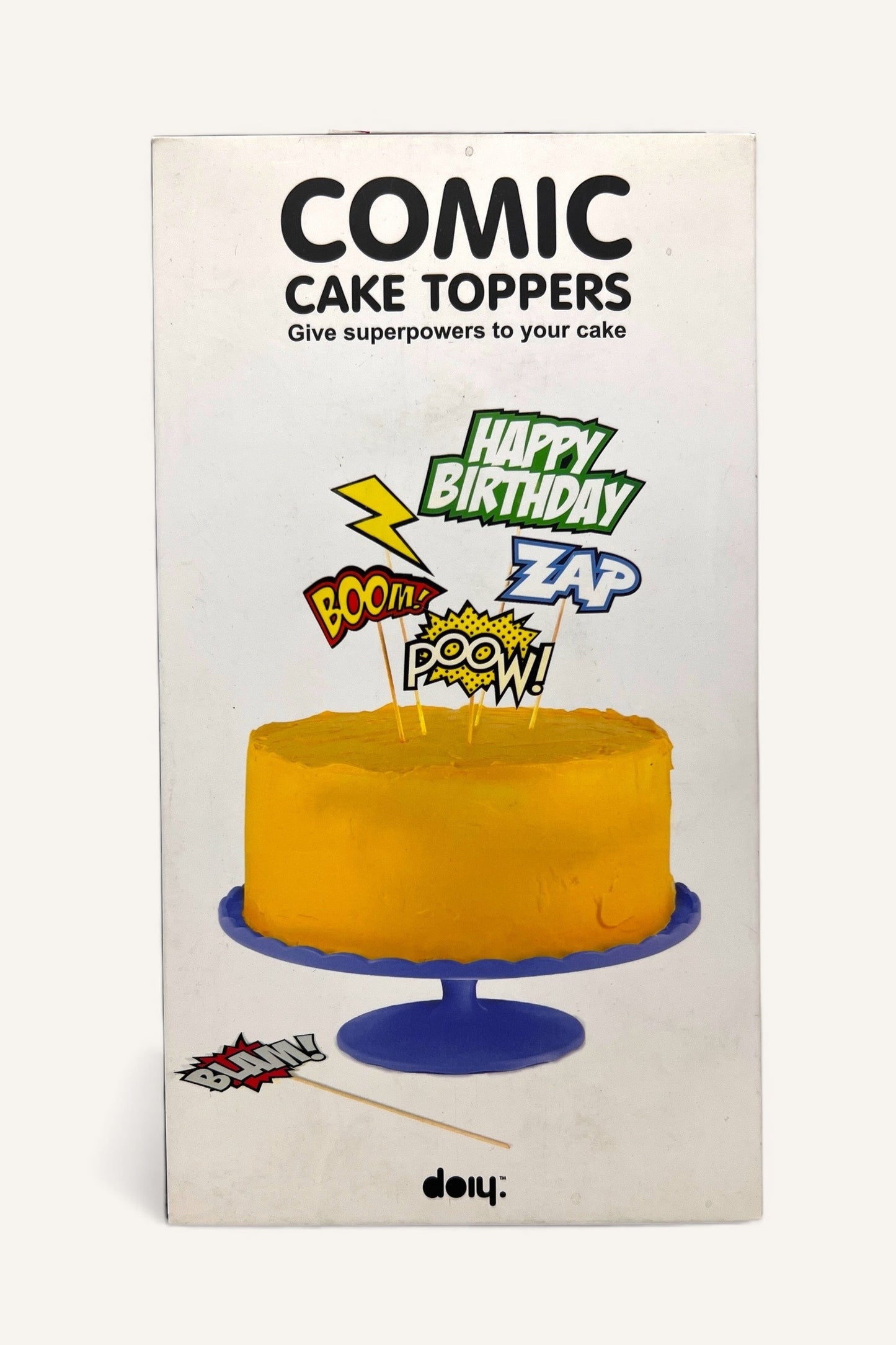 Comic Cake toppers