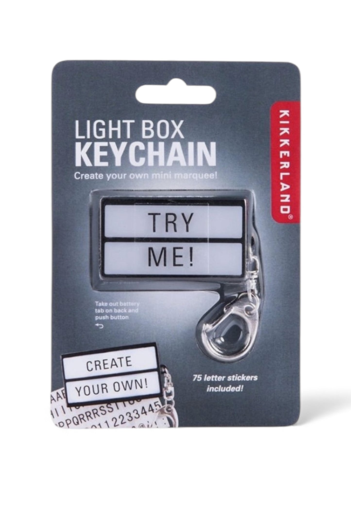 Lightbox Keychain