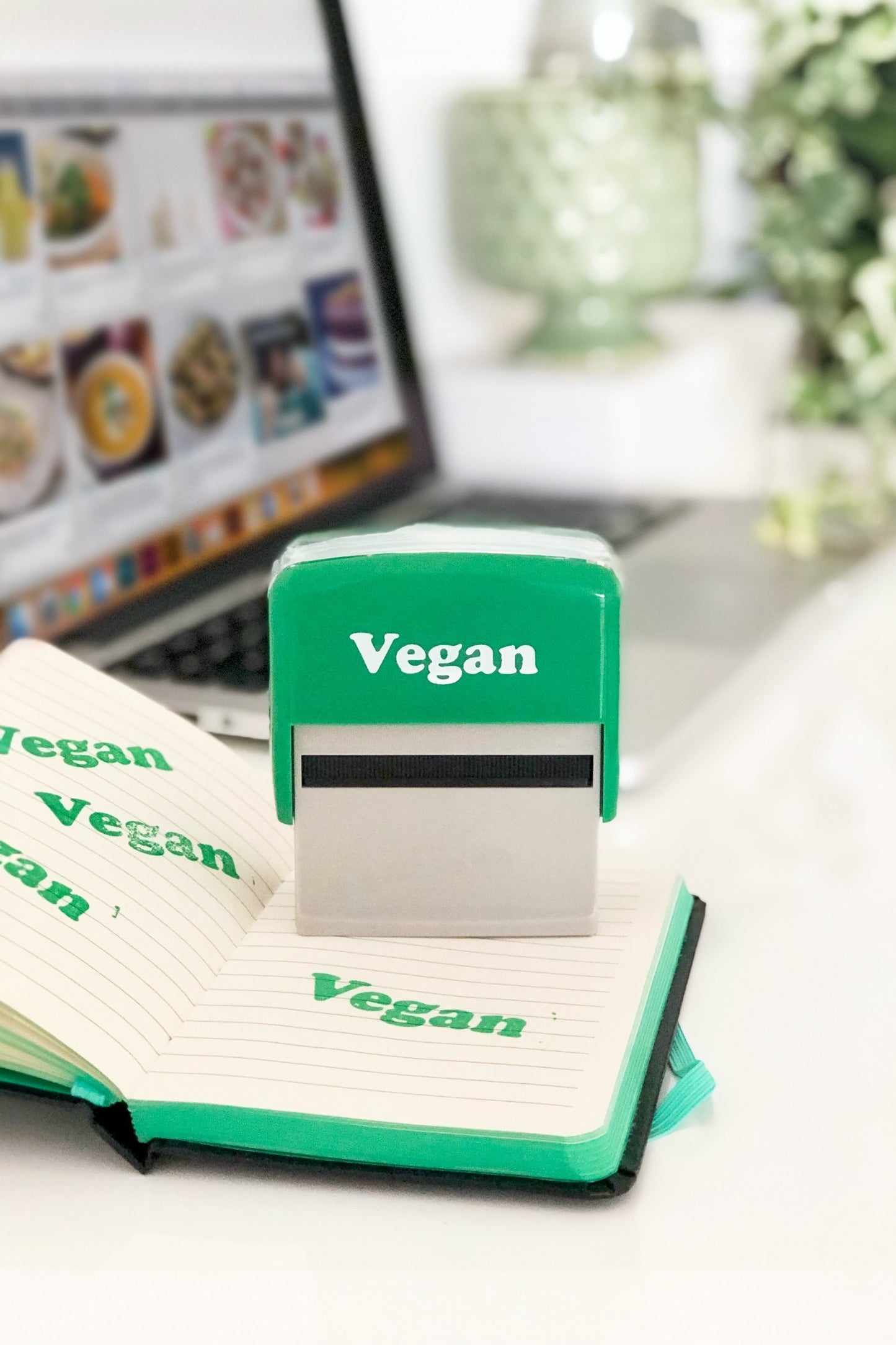 Vegan Rubber Stamp